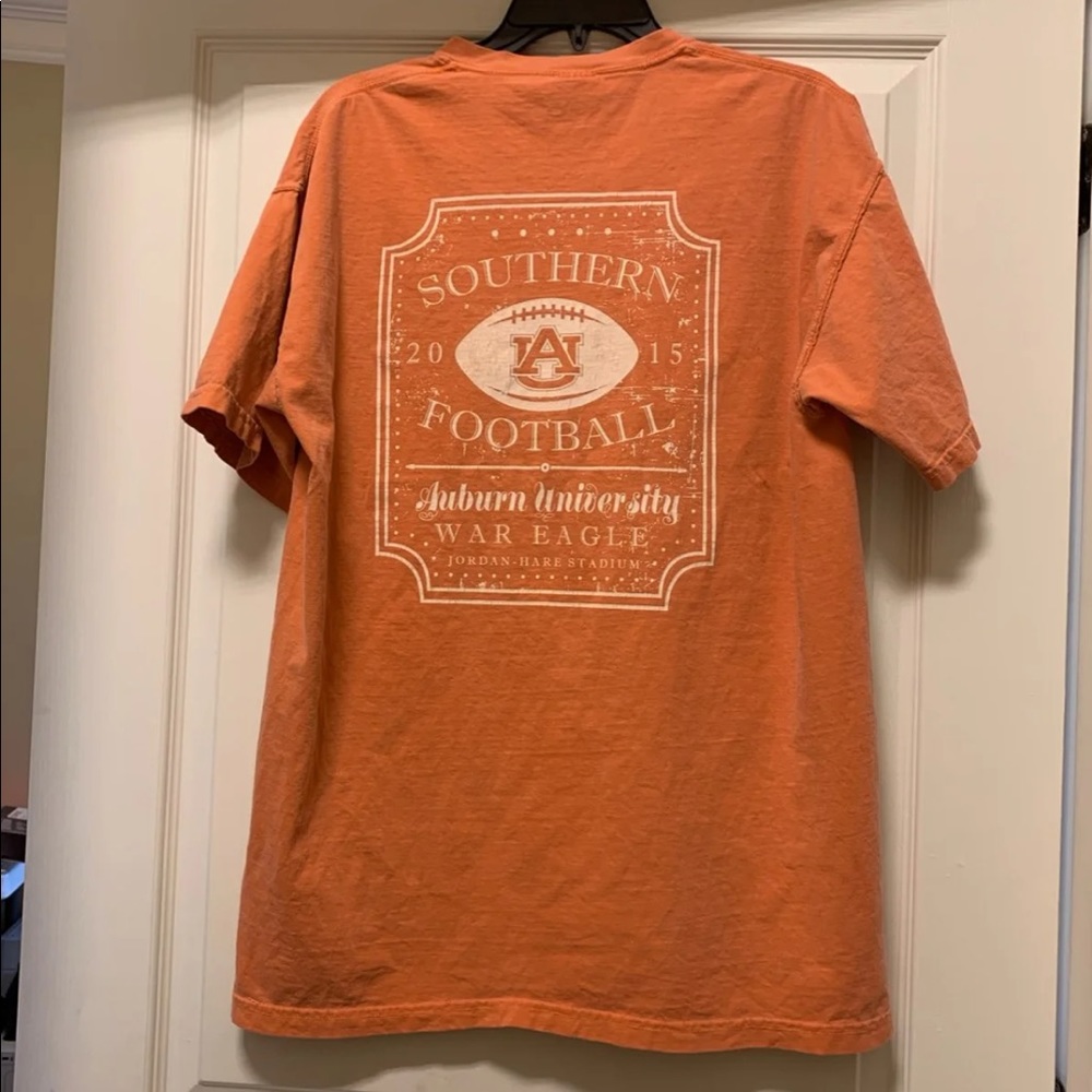 Comfort Colors Tshirt Large ZTA / Auburn Football